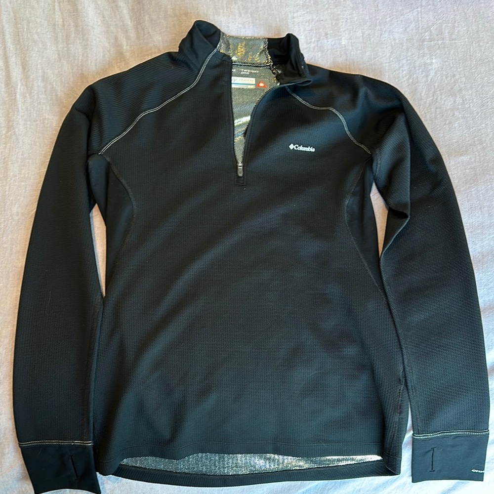 Columbia Black Quarter-Zip Sweatshirt